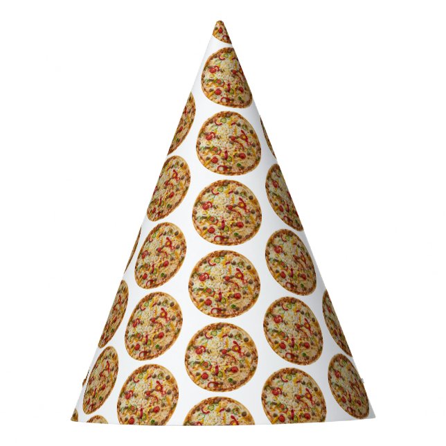 Pizza Partyhütchen (Vorderseite)