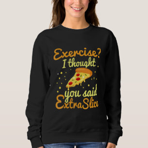 Pizza Pasta Pizzeria Food Italienischer Teig 2 Sweatshirt