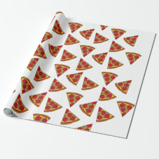 Pizza patrón trozos geschenkpapier
