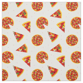 Pizza Pattern Stoff
