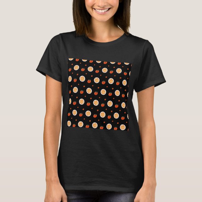 Pizza pattern. T-Shirt (Vorderseite)