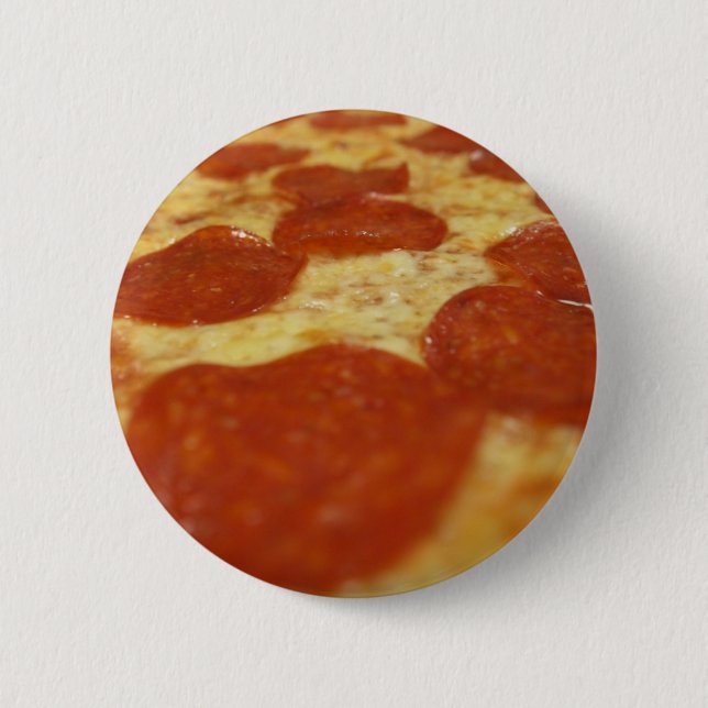 Pizza pepperoni button (Vorderseite)