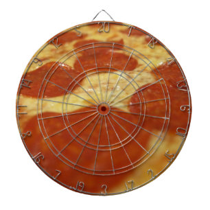 Pizza pepperoni dartscheibe