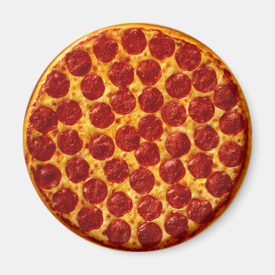 Pizza Pepperoni Magnet