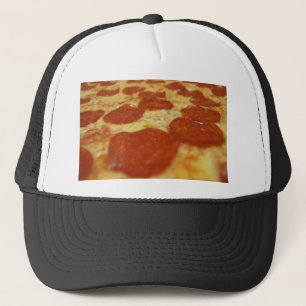 Pizza pepperoni truckerkappe