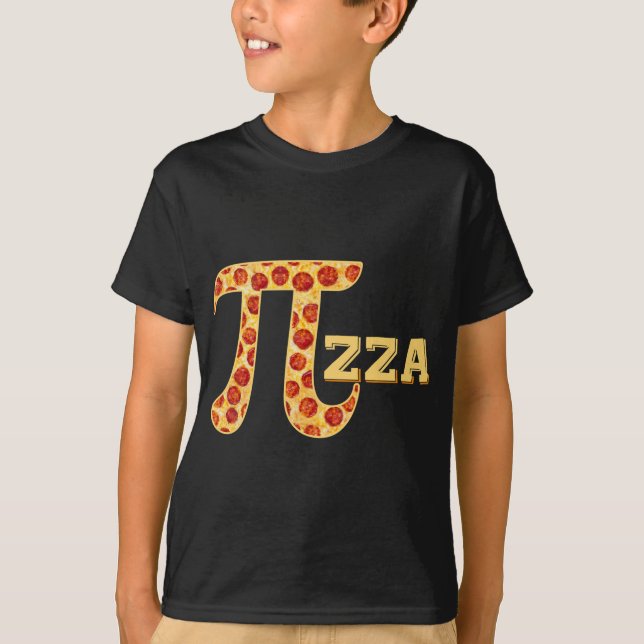 Pizza Pi Math Lovers School Teacher Student T-Shirt (Vorderseite)