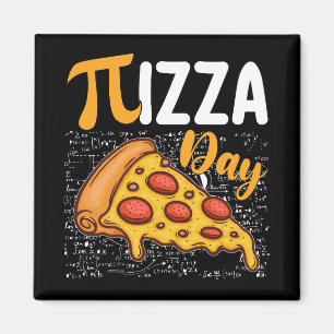 Pizza Pi-Tag Mathe Mathematikliebhaber Magnet