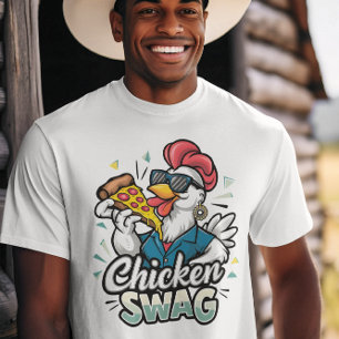 Pizza-Picking-Poultry-Logo T-Shirt