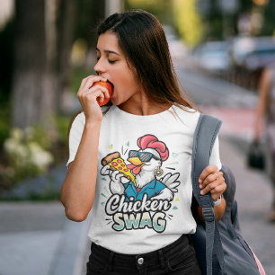 Pizza-Picking-Poultry-Logo T-Shirt