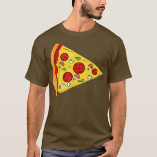Pizza Pie & Slice Vater und Son Matching Pizza Piz T-Shirt