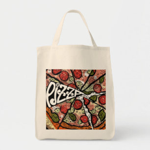 Pizza Pie Tragetasche