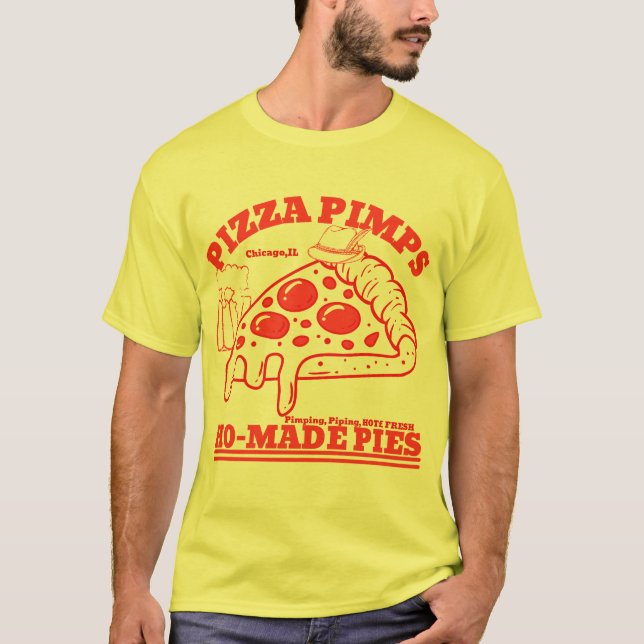 Pizza Pimps ho- Made Pies T-Shirt (Vorderseite)