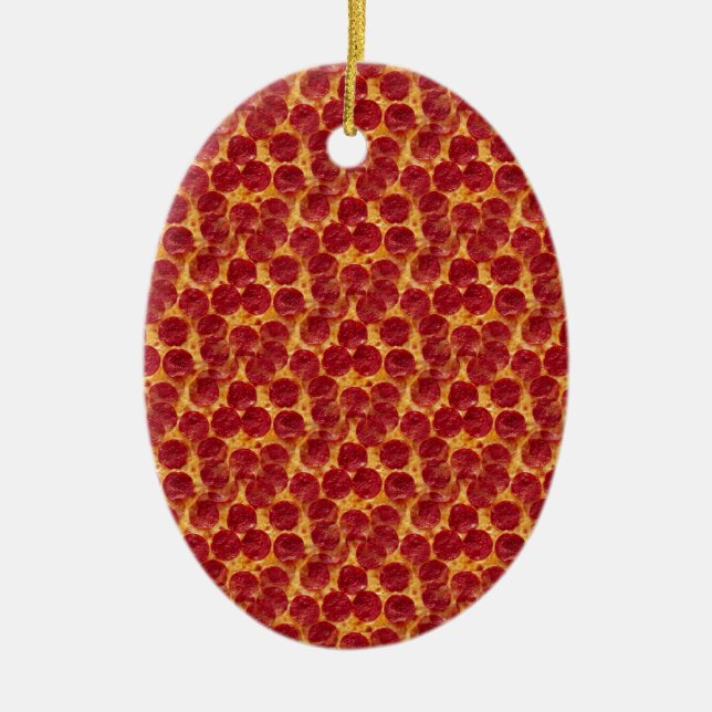 Pizza Pizza Keramikornament (Vorne)