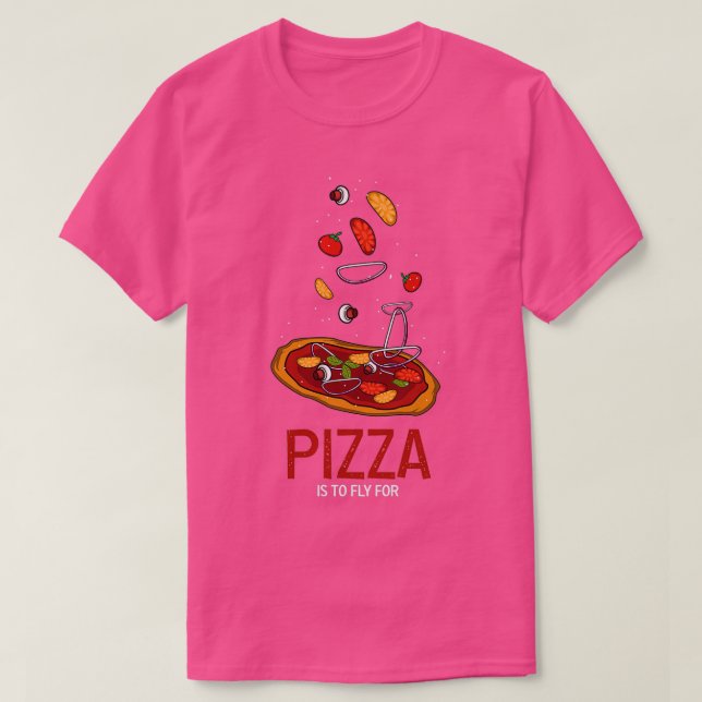 Pizza Pizza Lover Geschenk T-Shirt (Design vorne)