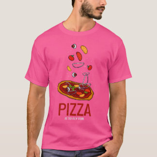 Pizza Pizza Lover Geschenk T-Shirt