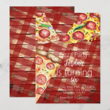 Pizza Pizza Pie Slices Birthday Party Script