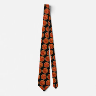 Pizza Pizza Pies Delivery Neck Tie Krawatte