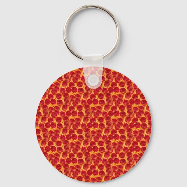 Pizza Pizza Schlüsselanhänger (Vorderseite)