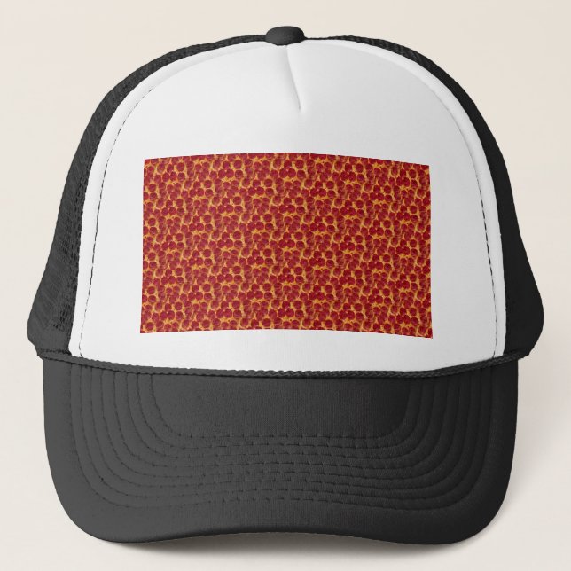 Pizza Pizza Truckerkappe (Vorderseite)