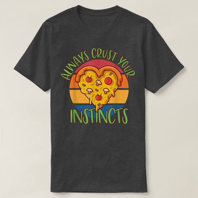 Pizza-Pizzas-Snacks Mozzarella-Käse-Salate di T-Shirt (Design vorne)