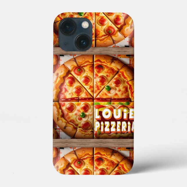 Pizza Pizzeria Design Case-Mate iPhone Hülle (Rückseite)