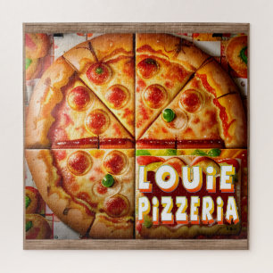 Pizza Pizzeria Design Puzzle