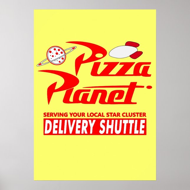 Pizza Planet Poster (Vorne)
