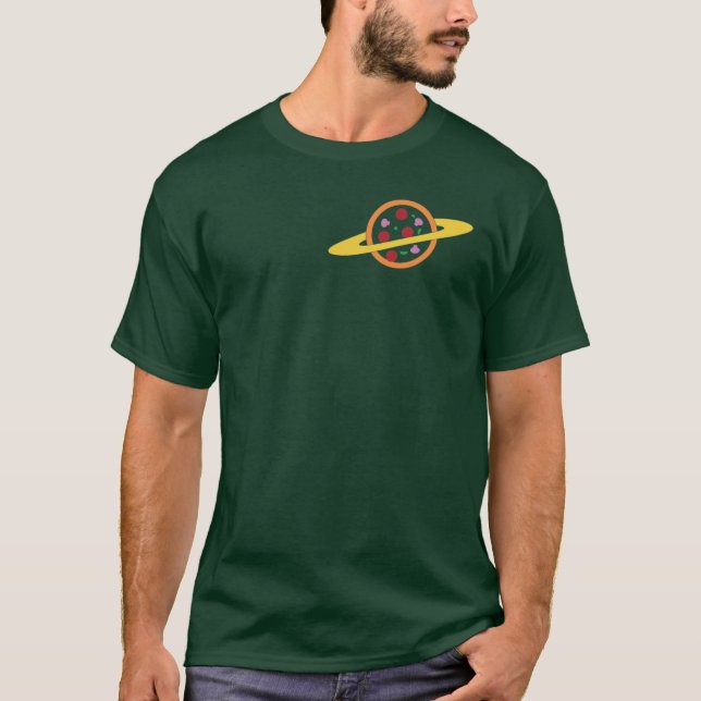 Pizza Planet Uniform lustig T-Shirt (Vorderseite)