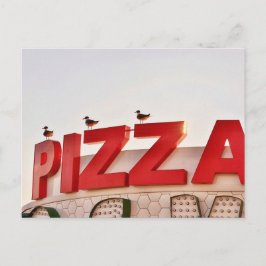 Pizza Post Card Postkarte