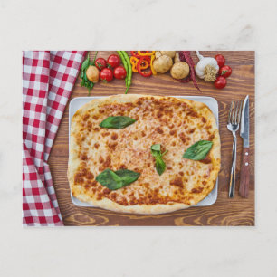 Pizza Postkarte