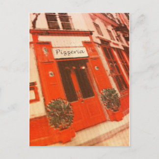 Pizza Postkarte