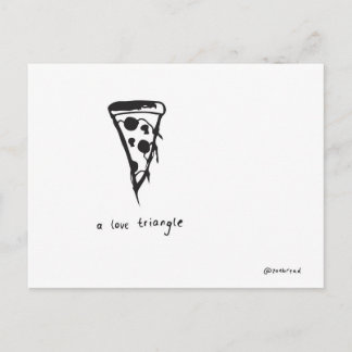Pizza Postkarte