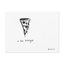 Pizza Postkarte
