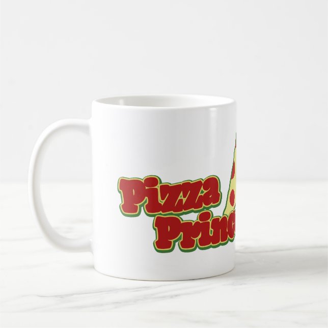 Pizza Prinzessin Kaffeetasse (Links)