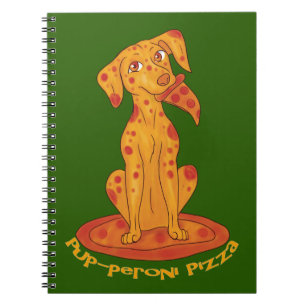 Pizza Puppy Notizblock
