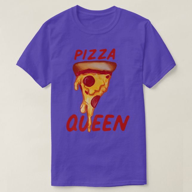 Pizza Queen 4 365 T-Shirt (Design vorne)