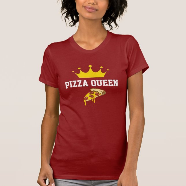 Pizza Queen T-Shirt (Vorderseite)