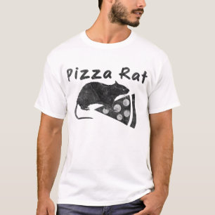 Pizza-Ratte (beunruhigter Blick) T-Shirt