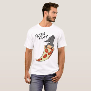 Pizza-Ratten-T - Shirt-lustiger Pizza-Liebhaber-T T-Shirt