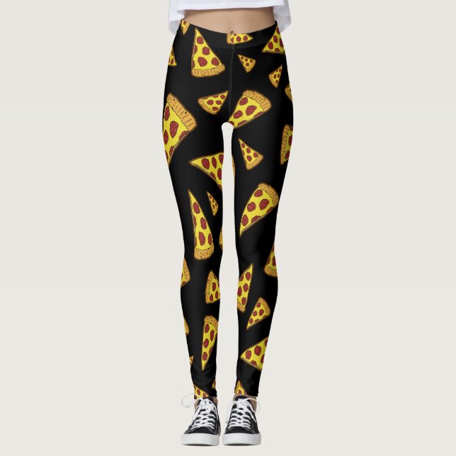 Pizza-Regeln! Leggings (Vorderseite)