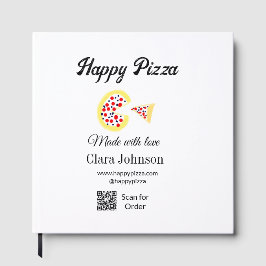 Pizza restaurant cafe pizzeria scan QR code order  Gästebuch