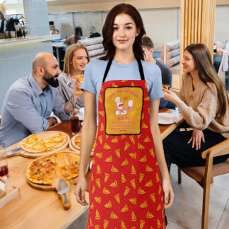 Pizza Restaurant individuell anpassen Detaillierte Schürze