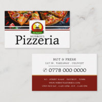 Pizza Restaurant, Pizzeria Werbung