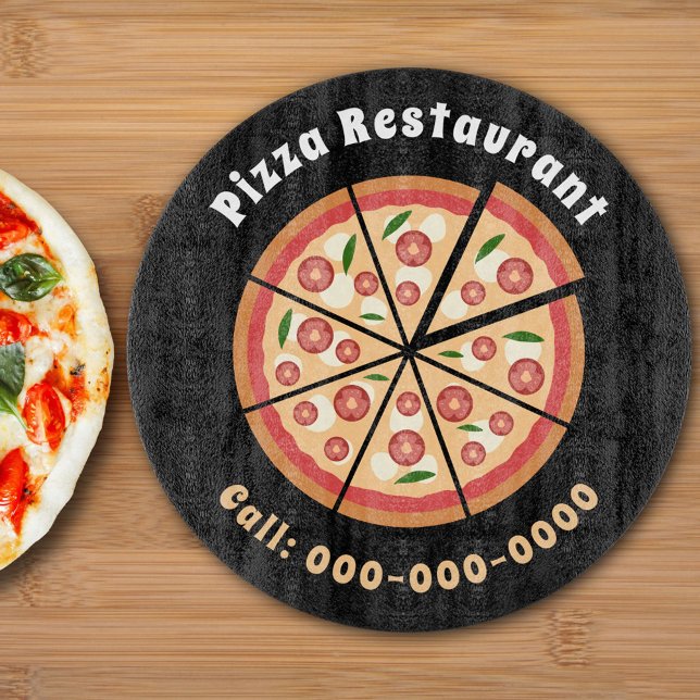 Pizza Restaurant Schneidebrett (Pizza Restaurant Cutting Board)