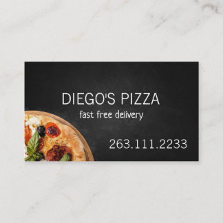 Pizza Restaurant Visitenkarte
