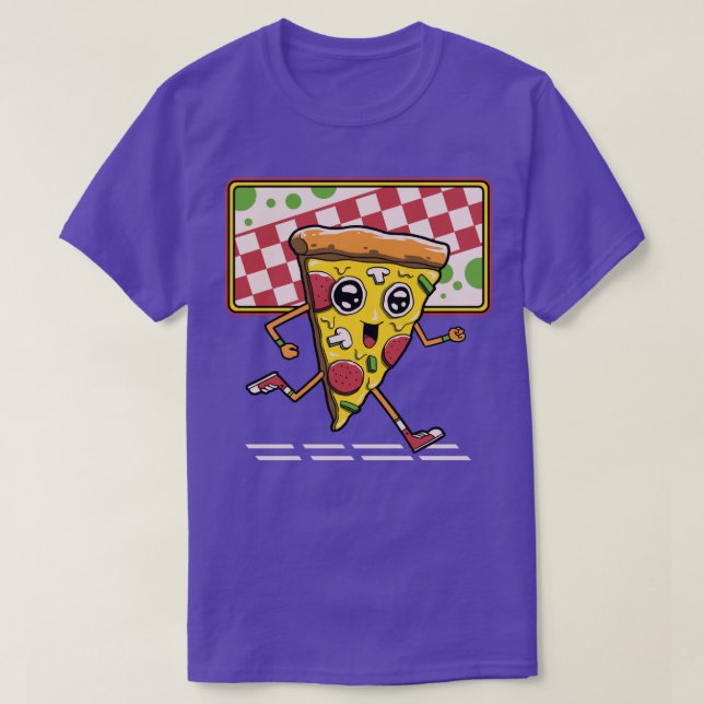 Pizza Run T-Shirt (Design vorne)