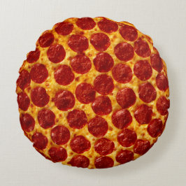 Pizza Rundes Kissen
