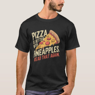 Pizza Scheibe Pizza Liebhaber Italienisches Essen  T-Shirt
