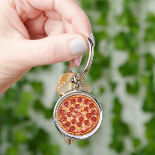 Pizza Schlüsselanhänger