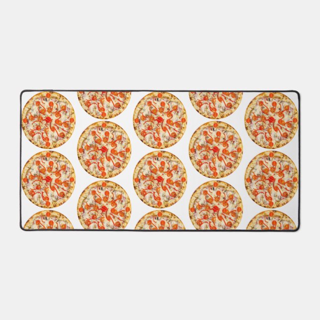 Pizza Schreibtischunterlage (Vorderseite)